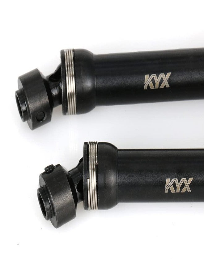 KYX أعمدة نقل الحركة الخلفية المصنوعة من الفولاذ المقوى من KYX Racing، أعمدة نقل الحركة يمين ويسار، قطع غيار وإكسسوارات مُحسّنة لسيارات التحكم عن بعد Traxxas 1/10 Drag Slash 1967 C10 - Image 3